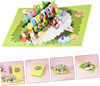 Springtime HAPPY EASTER 3D Pop Up Greeting Card