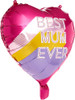 Best Mum Ever Foil Balloon Mother's Day Birthday