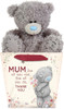 Me to You Tatty Teddy 13cm Plush Bear in a 'Thank You Mum' Bag Official Mother's Day Collection