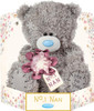 Me to You Tatty Teddy 'Wonderful Nan' 15cm Plush Bear On Gift Plinth Official Mother's Day Collection