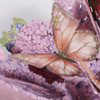 Lilac Flowers Flying & Butterflies Dancing Best Wishes 3D Pop Up Greeting Card