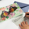 Majestic Butterfly 3D Pop Up Greeting Card - Mother's Day Birthday