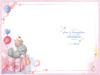 Bear With Cup Cake Lovely Daughter Birthday Card