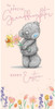 Bear With Daffodils Special Granddaughter Money Wallet Easter Card