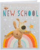 Boofle Rainbow Design Good Luck At Your New School Card