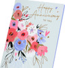 Flowers Design Anniversary Card
