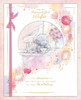 Bear With Cup Of Tea Luxury Boxed Handmade Wife Birthday Card