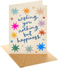 Stars Design Blank Greeting Card for All Occasions