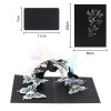 Black Butterfly 3D Pop Up Greeting Card