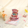 Dream Girl Cake 3D Pop Up Birthday Card