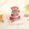 Dream Girl Cake 3D Pop Up Birthday Card