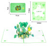 Lucky Clover 3D Pop Up Greeting Card