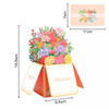 Floral Wishes 3D Pop Up Box Greeting Card