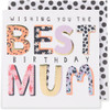 Colourful Lettering Mum Birthday Card