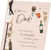 Beer and Food Design For Dad Father's Day Card