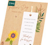Sunflowers Desgin and Bookmark Father's Day Card