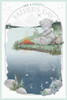 Bear By Campfire Happy Father's Day Card