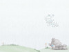 Bear In Daisies For Daddy First Father's Day Card