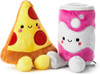 Better Together Pizza and Pop Soft Toy Set of 2 Gift Mothers Day, Birthday, Valentines Day, Anniversary	