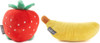 Better Together Strawberry and Banana Pair Soft Toy Set of 2 Gift Mothers Day, Birthday, Valentines Day, Anniversary