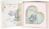 Me to You Tatty Teddy Glass Heart Plaque Wedding Day Gift Official Collection