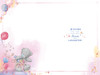 Bear With Flowers Amazing Mam Birthday Card