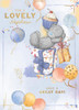 Bear Sat On Gift With Cupcake Nephew Birthday Card