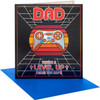 Gaming Controller Retro Style Design Dad Father's Day Card