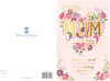 Floral Heart Wonderful Mum Luxury Birthday Card