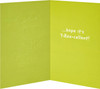 Green Dinosaur Design 4th Birthday Card
