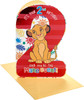 Disney Lion King Simba Design 2nd Birthday Card
