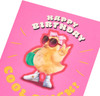 Cool Chick Design Birthday Card