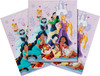 Disney Princesses Pack of 3 Large Gift Bag For Birthday, Christmas