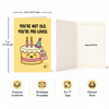 You're Not Old You're Pre-Loved Card | Birthday Cake | With Envelope | Funny Birthday Gifts | Greeting Card | For Him or Her | 12.7 x 17.8cm