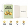 Marriage: Legally Cosy Wedding Card