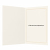 Coffee Cup With Latte Design Thank You Card