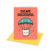 Escape Successful Retirement Congratulations Card