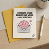 Envelope Cake Suspicious Humorous Birthday Card