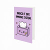 Knock It Off Immune System Get Well Soon Card