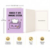 Knock It Off Immune System Get Well Soon Card