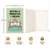 Resting is Productive I Checked Get Well Soon Card