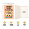 Cake Design Deluxe Chaos Birthday Card