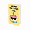 Another Year Cooler Bro, Brother Birthday Card