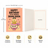 To My Favourite Drama Queen Birthday Greeting Card - Cute Loving Heartfelt Card for Wife, Partner Girlfriend With Envelope