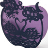 Shadow Press Laser Cut Mrs & Mrs, Multi Occasion Congratulations Card