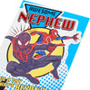 Marvel Miles & Spider Man in City Design Nephew Birthday Card