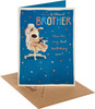 Boofle with Headphones Brother Birthday Card
