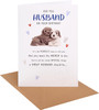 Cavapoo Puppies Design Husband Birthday Card