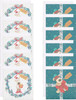 Multipack of 10 Cute Boofle Design Christmas Cards With Envelopes