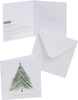 Multipack of 10 Berry Christmas Luxury Design Christmas Cards with Envelopes
